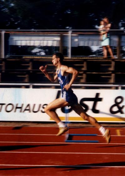 400m hurdles, Zittau 1995